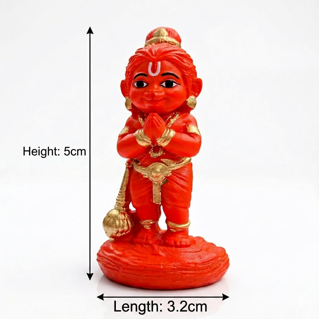 Cute Hanuman Car Dashboard Idol