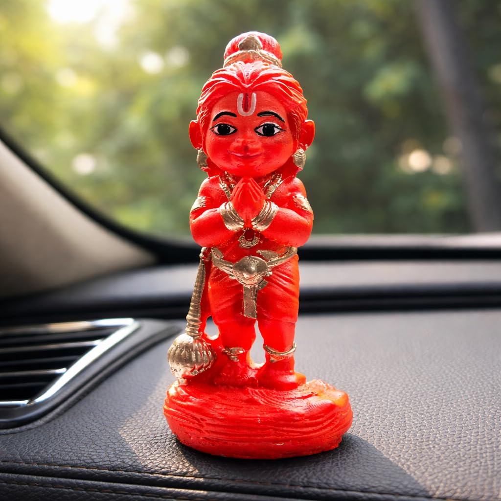 Cute Hanuman Car Dashboard Idol